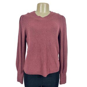 Madewell Womens Dark Red Pullover Sweater Sz M - NWT